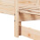 vidaXL Pull-out Day Bed Brown 203.5 x 184 x 56.5 cm Solid Pine Wood 10