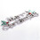Glittery Christmas Tree Hanging Decor Silver 11.8 inch 3