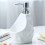 White Ceramic Soap Dispenser with Pump for Bathroom and Kitchen, Durable Easy Clean Refillable Design 4