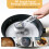 Soap Dispensing Dish Brush Set with LeakResistant Handle and Replaceable Sponge Heads for Kitchen Cleaning 3