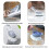 Soap Dispensing Dish Brush Set with LeakResistant Handle and Replaceable Sponge Heads for Kitchen Cleaning 5