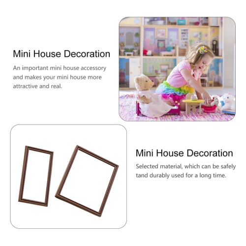 Pachet de 2 rame mini pentru decorarea casei de păpuși 1