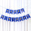 Gold Happy Birthday Banner Set Fish Tail Flags1pc 5