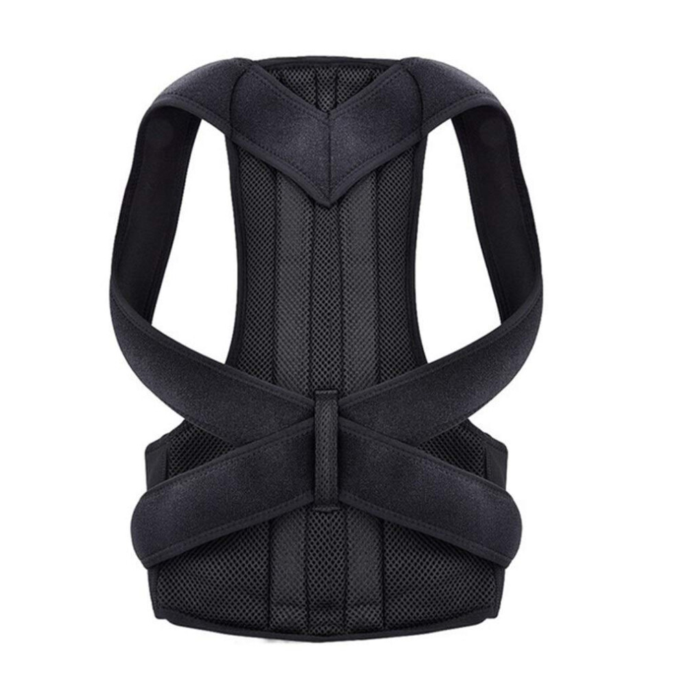 Adjustable Posture Corrector Back Brace for Men and Women, Breathable Lumbar Support Belt