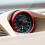 Compasso  Orologio Cronometro Trim  Accessori Auto per   911 Cayenne Macan,Rosso 5