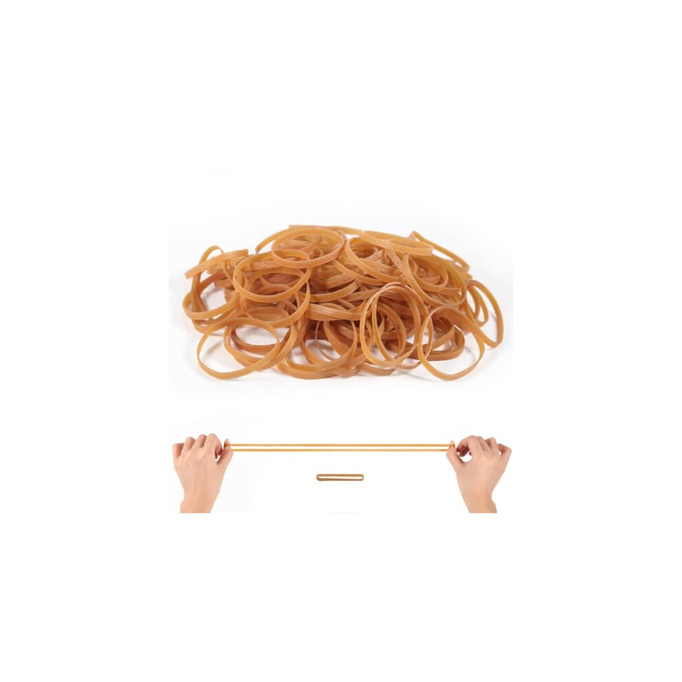 Elastic Bands Heavy Duty 100Pcs Thick Rubber Bands(100Mm*5Mm) Natural Strong Elastic Bands Wide Rubber Band Stationary Stretchable Bands For Home Sch 67090792