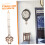 Quartz Clock Pendulum Replacement with Rhinestone Luxury Design, Durable Metal Wall Clock Accessory 5