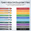 20-pack roliga kulspetspennor med metallisk design 4