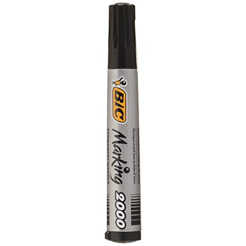 BIC BIC Marking 2000 ECOlutions Permanent Bullet Tip Markers - Black, (Pack of 1)