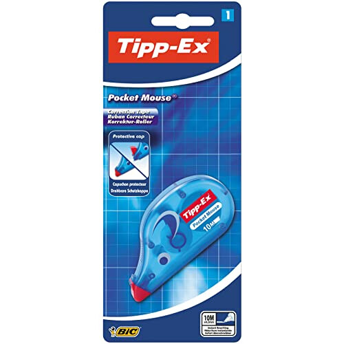 BIC Tipp-Ex Pocket Mouse Correction Tape 1 Pack