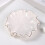 Ceramic Soap Dish with SelfDraining Leaf Design, Elegant Decorative Holder for Bathroom or Kitchen 4