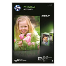 HP CR757A, 10 x 15 cm, Everyday Glossy Photo Paper, 200 gsm, 100 Sheets, White