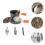 Lightweight Camping Cookware Set with Compact Nesting Design for Hiking and Picnic 3