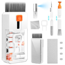 Ordilend Keyboard Cleaner Laptop Cleaning kit, All-in-One Computer Laptop Cleaner, Multi-Function Keyboard Cleaning kit Electronic Accessories for PC