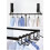 Heavy Duty Pull Down Closet Rod with Soft , Adjustable Length Design, Space Saving Black Wardrobe Lift 3