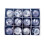 Staron Christmas ornaments silver 60mm 12 pcs 2