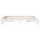 vidaXL Bed Frame White 150 x 200 cm Solid Pine Wood 6