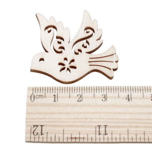 Felii de lemn pentru păsări Ease, 10 buc., 36x37mm 1