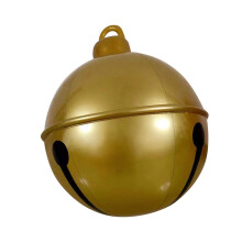 Gold Christmas inflatable ball outdoor decoration 24 inch