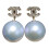Modische Ohrringe, Schmuck, Perle, Stein, Chan Ohrringe, Gold, 12 mm 3