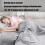 Fast Heating Electric Blanket 180x150CM Grey with Hand Controller, 10 Settings, Auto ShutOff, Machine Washable 5
