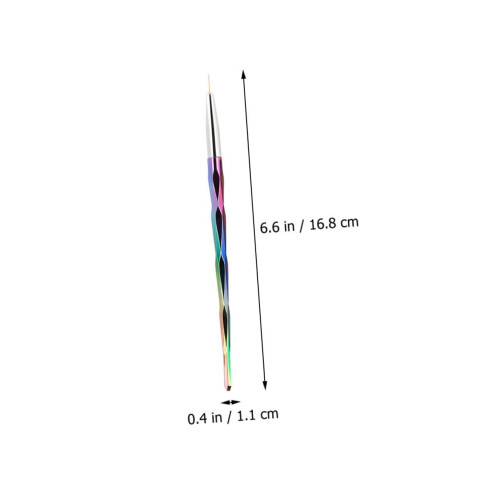 3Pcs Nail Art Drawing Pen Set, Precise Control Manicure Design Tool for Creative DIY Nails 1
