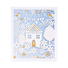 UK Greetings New Home Card for Him/Her/Friend - Lasercut Design