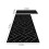 Trellis Runner Rug Rubber Backing 24x60 Inch 2