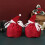 Sacchetto regalo natalizio con coulisse (2 pezzi) 2