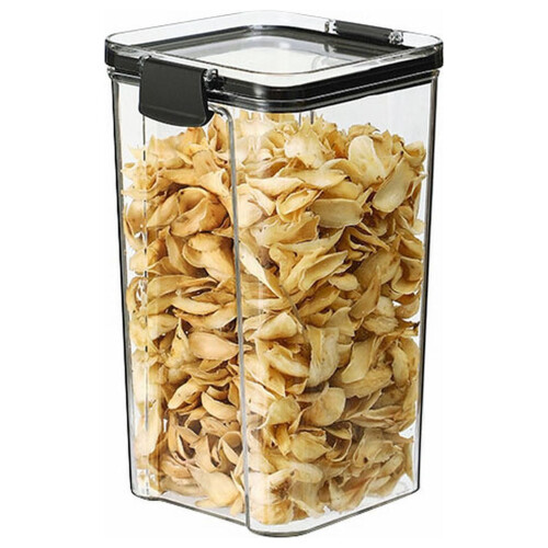 Vorratsglas aus Glas mit Deckel für Getreide, Müsli, Snacks, Tee 1