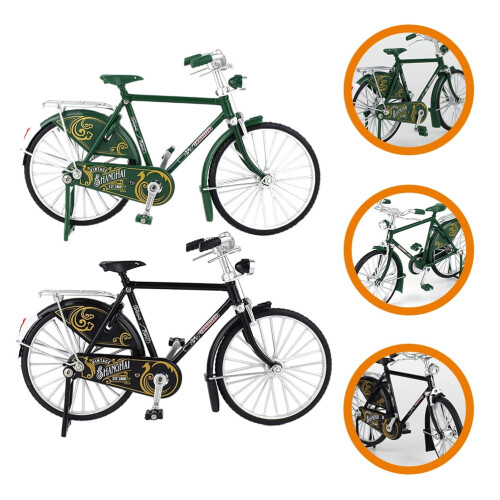 Retro minicykelmodell i legering – 2-pack 2
