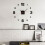 Mecanism de ceas cu cuarț silențios – Design pătrat, 2 bucăți 4