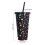 Hjerteformet fargeskiftende kopp 710 ml PP-plast 3