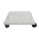 Adjustable Width PC Tower Stand with 360 Rolling Casters and Dual Brake Wheels, White Dustproof Base 3