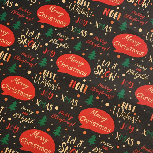 Christmas gift wrap paper roll 19.6 x 27.6 inches 3-pack 1
