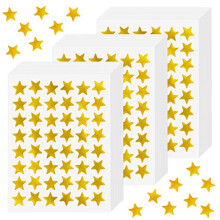 Prasacco 1440 Counts Small Gold Foil Star Stickers, Gold Star Stickers for Kids Reward Students Teachers, 0.5" Diameter Golden Stars Stickers