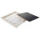 2 Pack White Square Pine Wood Photo Frames 4
