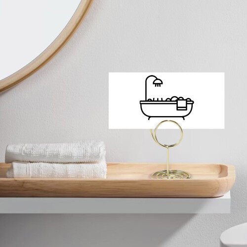 Porte-numéros de table dorés (30 pièces) 2