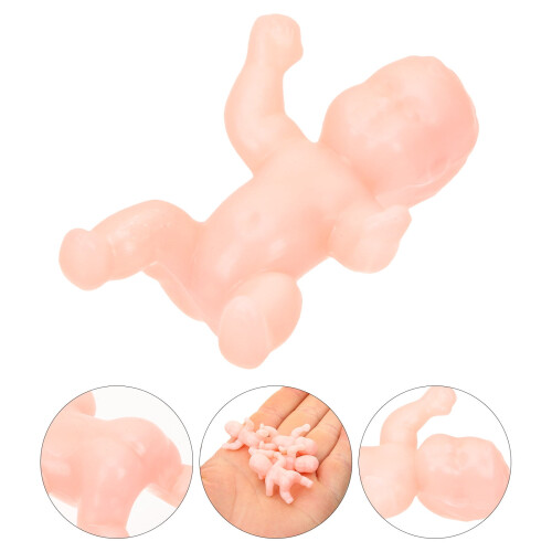 30-pak mini plastik babypynt til babyshower 1