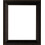 Polystyrene vintage picture frame dark walnut 16x28 in 2