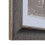 Polystyrene vintage picture frame dark walnut 16x28 in 3