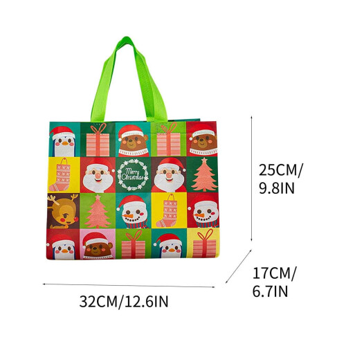 Juleposer med hanke – Genanvendelig non-woven 2