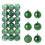 Boules de Noël incassables 30 mm, lot de 36 3