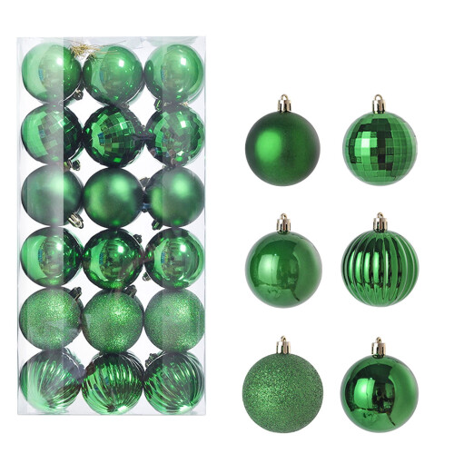 Boules de Noël incassables 30 mm, lot de 36 2