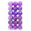 Boule de Noël décorative 3 cm, lot de 6 2