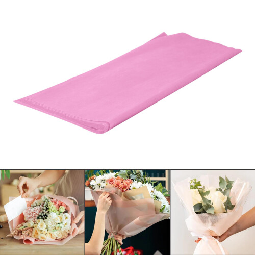 Hârtie de împachetat florală 50cm x 50cm, pachet de 38 2