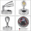 τεμάχια 3w 12v φως ανάγνωσης LED για σκάφος, τροχόσπιτο, τροχόσπιτο, αυτοκίνητο, με δικ 5