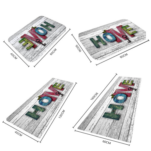 Tapete de chão 3D de pelo grosso, macio e antiderrapante para decoração de casa B4 23,62*70,87 polegadas 1