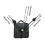 Quartz Clock Movement with Black Hands 1 Set 3