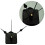 Quartz Clock Movement with Black Hands 1 Set 4